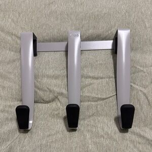 Umbra Metallic Wall Rack with Black Tips